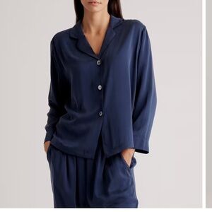 Quince Washable Silk Pajamas - long sleeve and pants